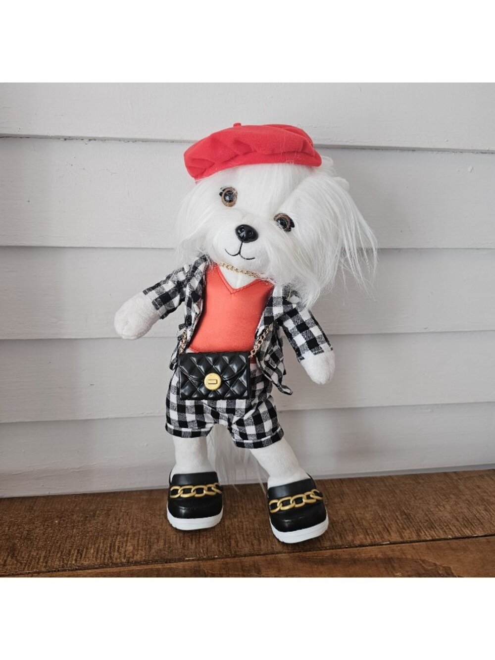 Woof & Co 15-inch Fashion Doll – Lily The Poseable Plush Shih Tzu No Box